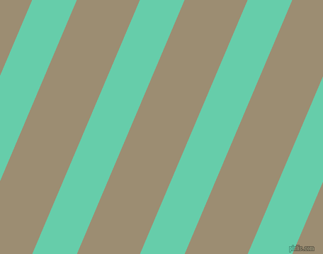 67 degree angle lines stripes, 58 pixel line width, 82 pixel line spacing, Medium Aquamarine and Pale Oyster angled lines and stripes seamless tileable