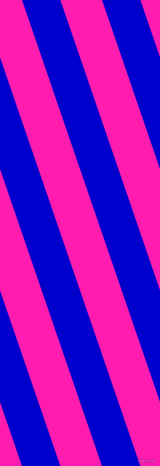 109 degree angle lines stripes, 71 pixel line width, 77 pixel line spacing, Medium Blue and Spicy Pink angled lines and stripes seamless tileable