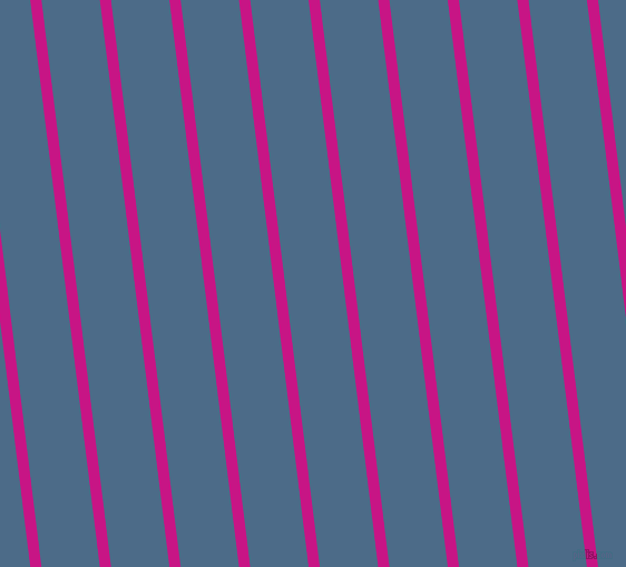 97 degree angle lines stripes, 10 pixel line width, 52 pixel line spacing, Medium Violet Red and Wedgewood angled lines and stripes seamless tileable