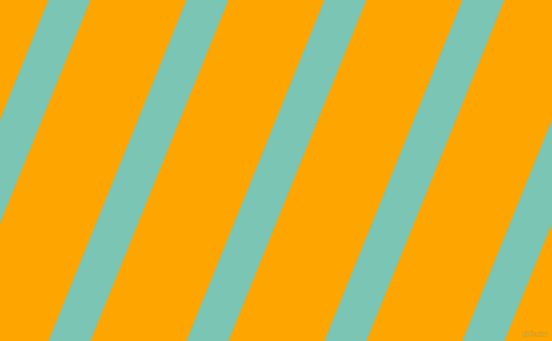 68 degree angle lines stripes, 55 pixel line width, 126 pixel line spacing, Monte Carlo and Orange angled lines and stripes seamless tileable