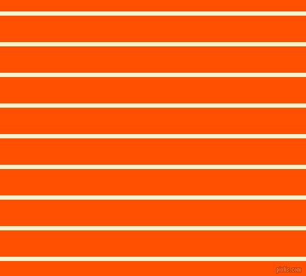 horizontal lines stripes, 6 pixel line width, 37 pixel line spacing, Moon Glow and International Orange angled lines and stripes seamless tileable