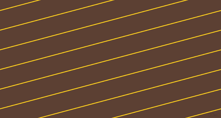 15 degree angle lines stripes, 3 pixel line width, 58 pixel line spacing, Moon Yellow and Very Dark Brown angled lines and stripes seamless tileable