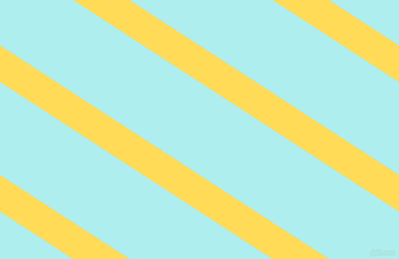 147 degree angle lines stripes, 44 pixel line width, 112 pixel line spacing, Mustard and Pale Turquoise angled lines and stripes seamless tileable