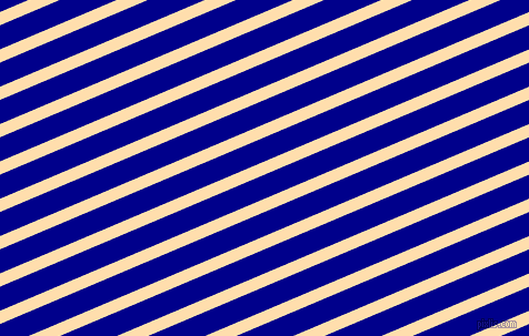 23 degree angle lines stripes, 11 pixel line width, 20 pixel line spacing, Navajo White and Dark Blue angled lines and stripes seamless tileable