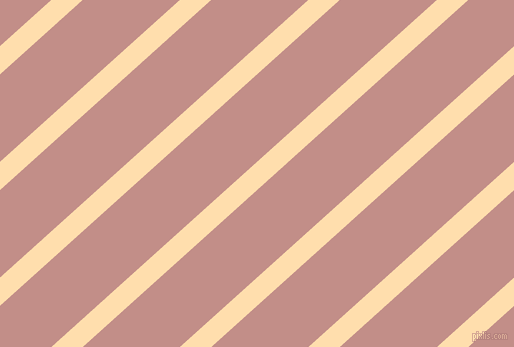 42 degree angle lines stripes, 21 pixel line width, 65 pixel line spacing, Navajo White and Oriental Pink angled lines and stripes seamless tileable