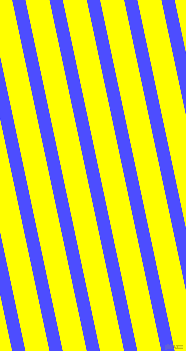 102 degree angle lines stripes, 26 pixel line width, 47 pixel line spacing, Neon Blue and Yellow angled lines and stripes seamless tileable