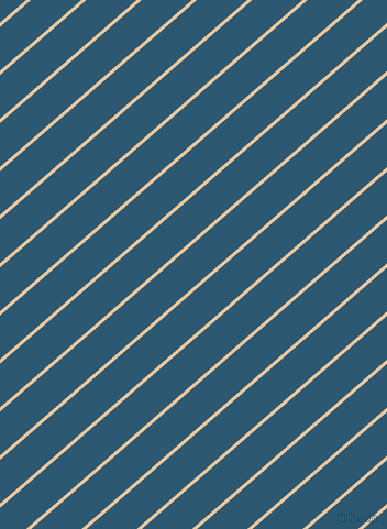 41 degree angle lines stripes, 3 pixel line width, 30 pixel line spacing, New Tan and Chathams Blue angled lines and stripes seamless tileable