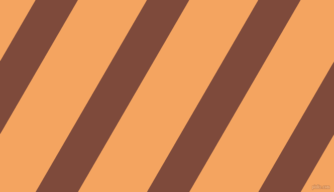 60 degree angle lines stripes, 73 pixel line width, 119 pixel line spacing, Nutmeg and Sandy Brown angled lines and stripes seamless tileable