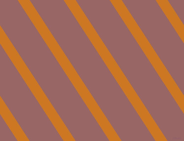 123 degree angle lines stripes, 41 pixel line width, 116 pixel line spacing, Ochre and Copper Rose angled lines and stripes seamless tileable