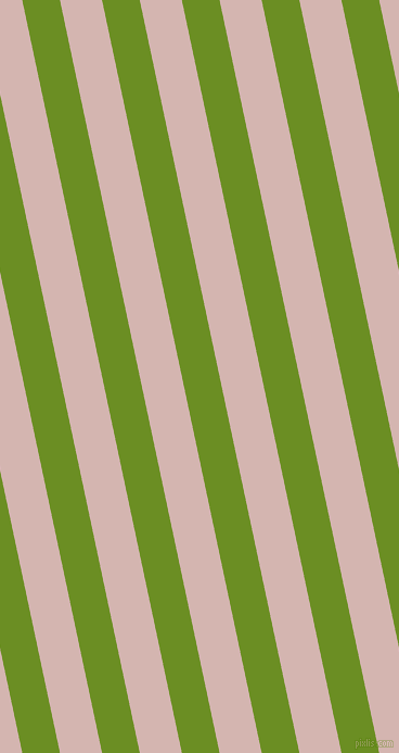 102 degree angle lines stripes, 34 pixel line width, 38 pixel line spacing, Olive Drab and Oyster Pink angled lines and stripes seamless tileable