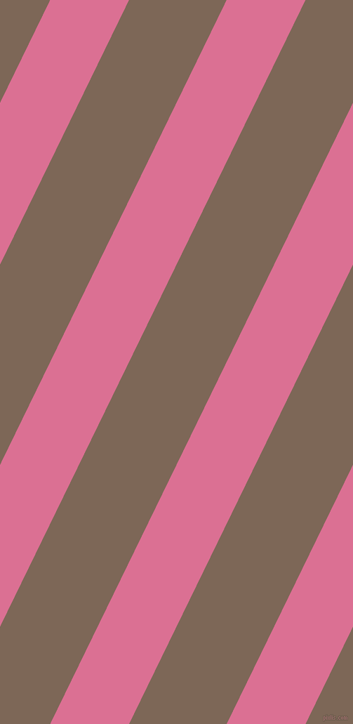 64 degree angle lines stripes, 101 pixel line width, 125 pixel line spacing, Pale Violet Red and Roman Coffee angled lines and stripes seamless tileable