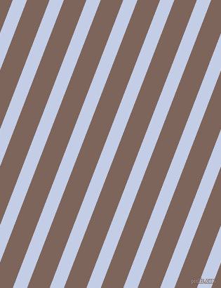 69 degree angle lines stripes, 19 pixel line width, 30 pixel line spacing, Periwinkle and Russett angled lines and stripes seamless tileable