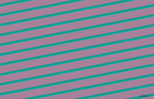 11 degree angle lines stripes, 8 pixel line width, 24 pixel line spacing, Persian Green and Bouquet angled lines and stripes seamless tileable