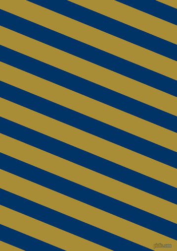 158 degree angle lines stripes, 31 pixel line width, 36 pixel line spacing, Prussian Blue and Reef Gold angled lines and stripes seamless tileable