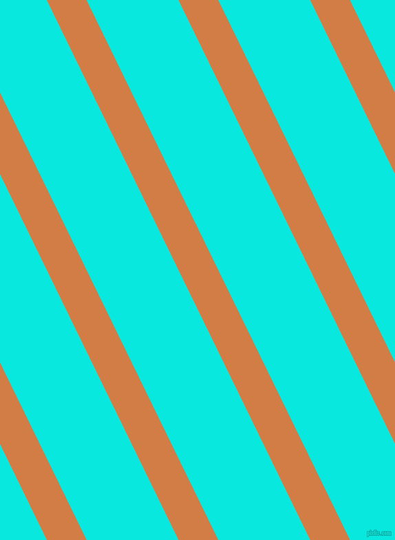 116 degree angle lines stripes, 52 pixel line width, 120 pixel line spacing, Raw Sienna and Bright Turquoise angled lines and stripes seamless tileable