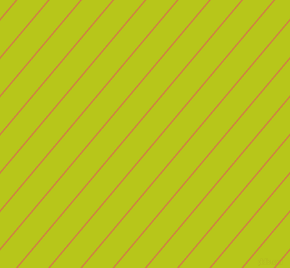 50 degree angle lines stripes, 2 pixel line width, 34 pixel line spacing, Raw Sienna and Rio Grande angled lines and stripes seamless tileable