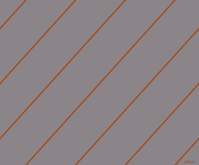 48 degree angle lines stripes, 5 pixel line width, 117 pixel line spacing, Rich Gold and Taupe Grey angled lines and stripes seamless tileable