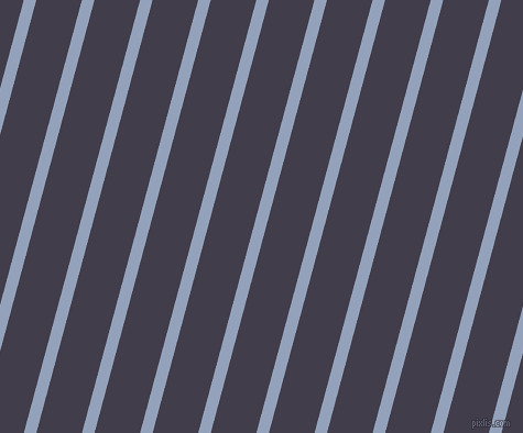 75 degree angle lines stripes, 11 pixel line width, 40 pixel line spacing, Rock Blue and Grape angled lines and stripes seamless tileable