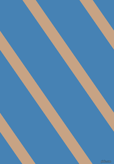 125 degree angle lines stripes, 38 pixel line width, 125 pixel line spacing, Rodeo Dust and Steel Blue angled lines and stripes seamless tileable