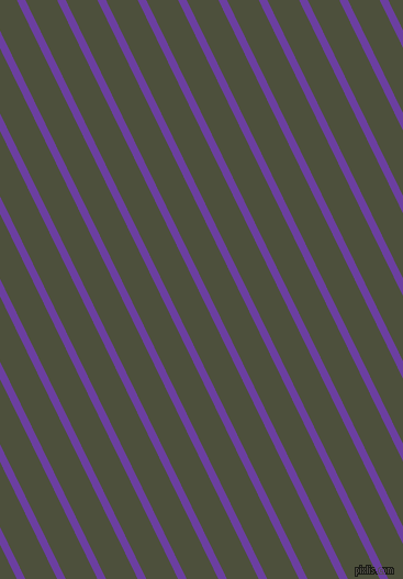 116 degree angle lines stripes, 7 pixel line width, 26 pixel line spacing, Royal Purple and Kelp angled lines and stripes seamless tileable