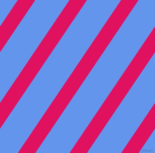 56 degree angle lines stripes, 48 pixel line width, 94 pixel line spacing, Ruby and Cornflower Blue angled lines and stripes seamless tileable