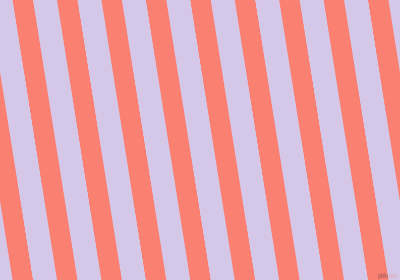 99 degree angle lines stripes, 40 pixel line width, 47 pixel line spacing, Salmon and Fog angled lines and stripes seamless tileable