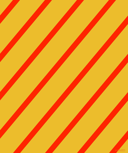 50 degree angle lines stripes, 19 pixel line width, 67 pixel line spacing, Scarlet and Bright Sun angled lines and stripes seamless tileable