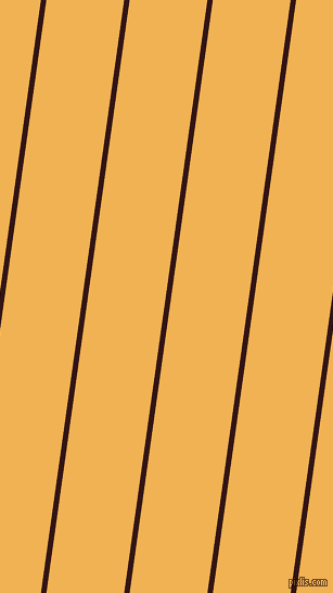 82 degree angle lines stripes, 5 pixel line width, 71 pixel line spacing, Seal Brown and Casablanca angled lines and stripes seamless tileable
