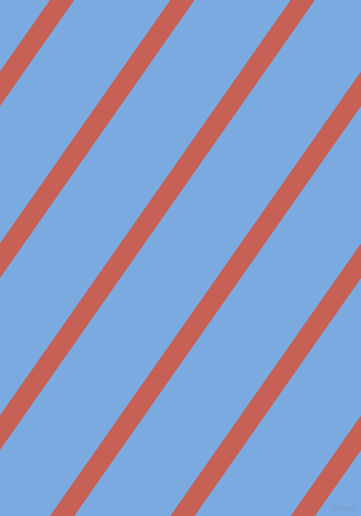 55 degree angle lines stripes, 28 pixel line width, 111 pixel line spacing, Sunglo and Jordy Blue angled lines and stripes seamless tileable