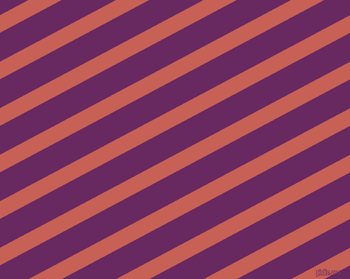 28 degree angle lines stripes, 22 pixel line width, 36 pixel line spacing, Sunglo and Palatinate Purple angled lines and stripes seamless tileable