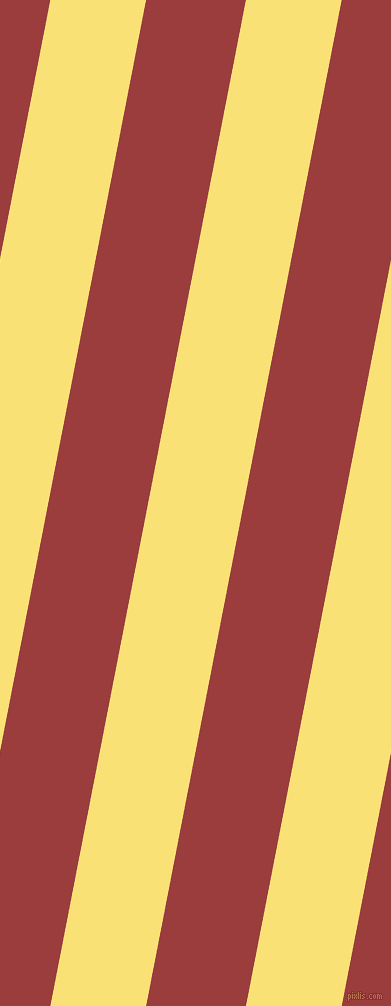 79 degree angle lines stripes, 94 pixel line width, 98 pixel line spacing, Sweet Corn and Mexican Red angled lines and stripes seamless tileable