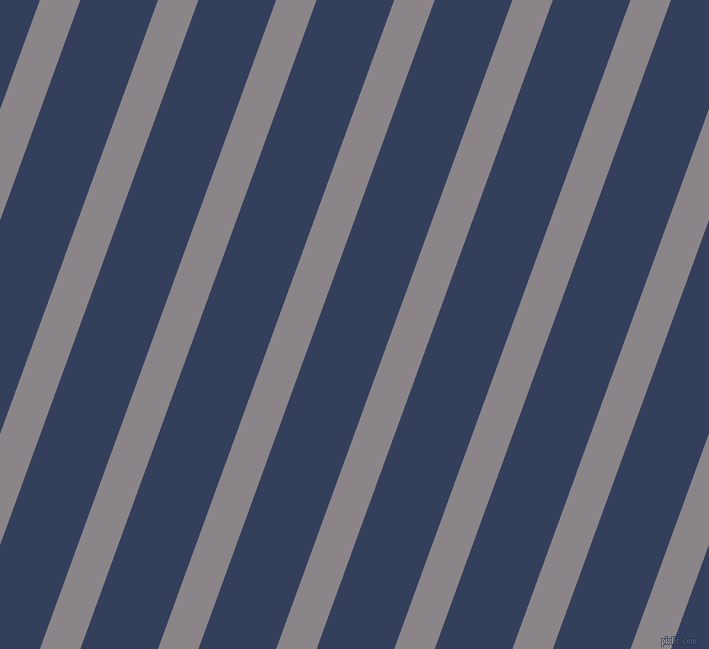 70 degree angle lines stripes, 38 pixel line width, 73 pixel line spacing, Taupe Grey and Gulf Blue angled lines and stripes seamless tileable