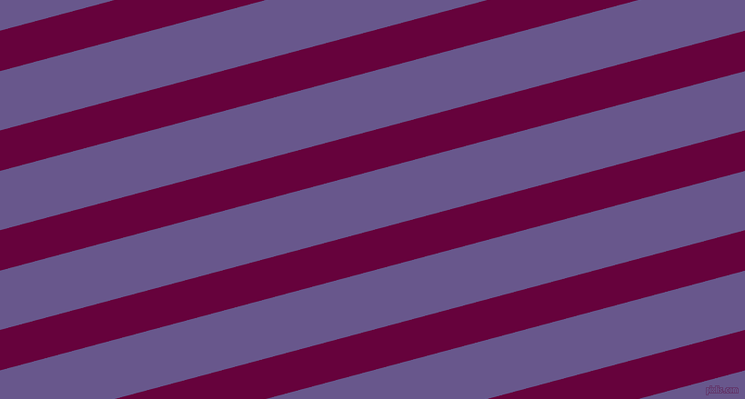 15 degree angle lines stripes, 43 pixel line width, 63 pixel line spacing, Tyrian Purple and Butterfly Bush angled lines and stripes seamless tileable