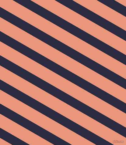 150 degree angle lines stripes, 29 pixel line width, 40 pixel line spacing, Valhalla and Dark Salmon angled lines and stripes seamless tileable