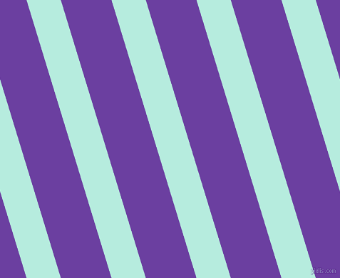 107 degree angle lines stripes, 46 pixel line width, 68 pixel line spacing, Water Leaf and Royal Purple angled lines and stripes seamless tileable