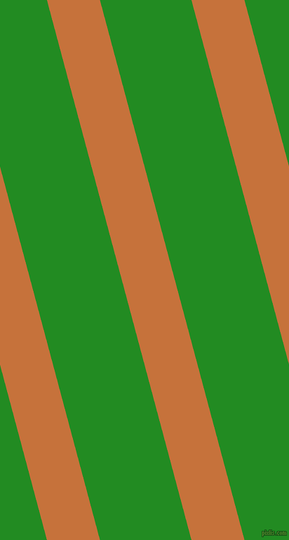 105 degree angle lines stripes, 73 pixel line width, 126 pixel line spacing, Zest and Forest Green angled lines and stripes seamless tileable