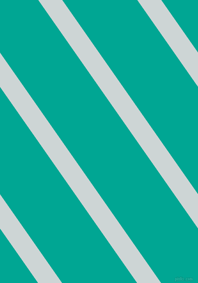 125 degree angle lines stripes, 39 pixel line width, 122 pixel line spacing, Zumthor and Persian Green angled lines and stripes seamless tileable