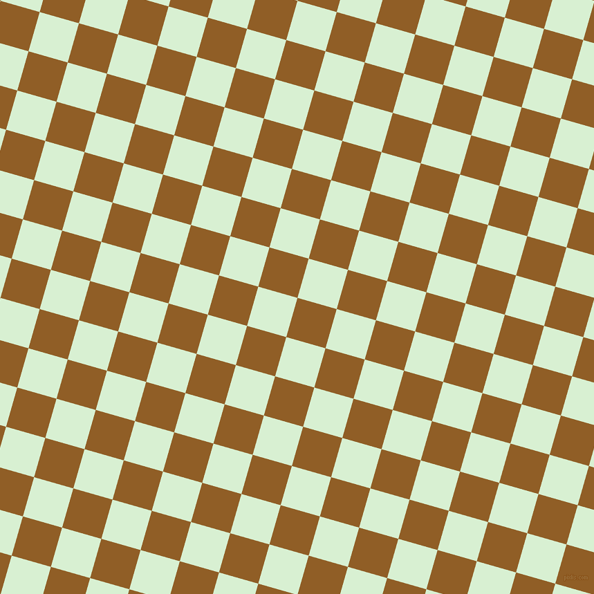 74/164 degree angle diagonal checkered chequered squares checker pattern checkers background, 59 pixel squares size, Afghan Tan and Blue Romance checkers chequered checkered squares seamless tileable