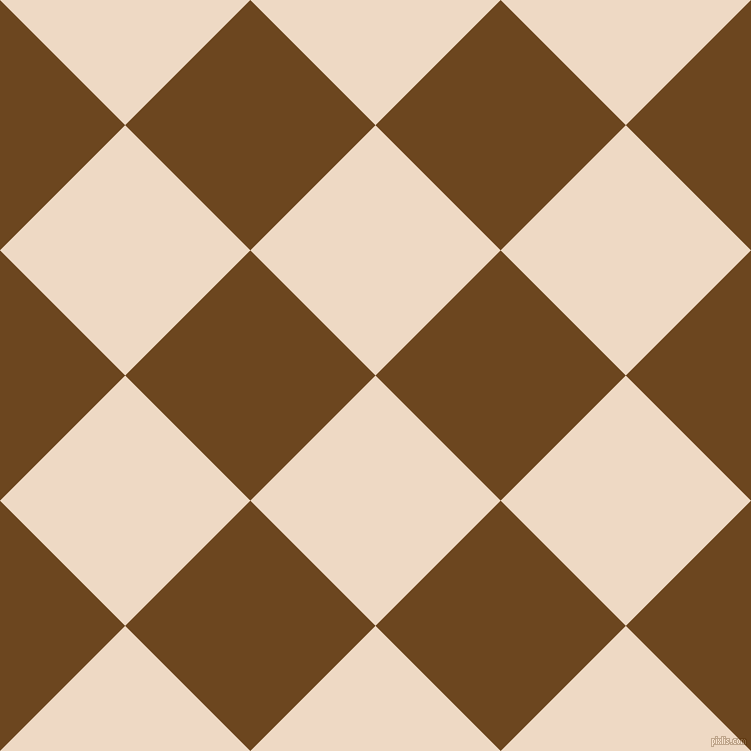 45/135 degree angle diagonal checkered chequered squares checker pattern checkers background, 177 pixel squares size, , Almond and Antique Brass checkers chequered checkered squares seamless tileable