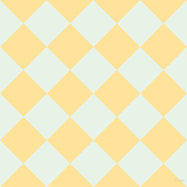 45/135 degree angle diagonal checkered chequered squares checker pattern checkers background, 115 pixel squares size, , Aqua Spring and Cream Brulee checkers chequered checkered squares seamless tileable