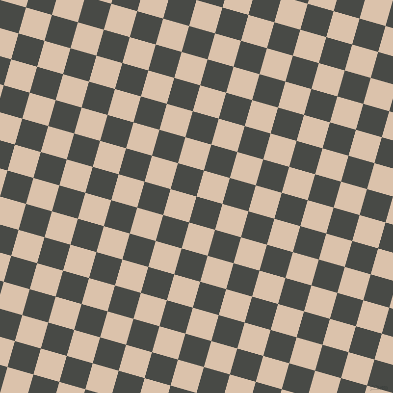 74/164 degree angle diagonal checkered chequered squares checker pattern checkers background, 55 pixel square size, , Armadillo and Bone checkers chequered checkered squares seamless tileable