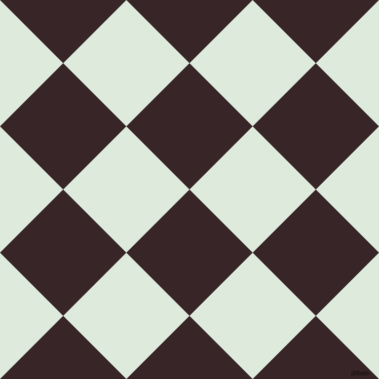 45/135 degree angle diagonal checkered chequered squares checker pattern checkers background, 181 pixel square size, Aubergine and Apple Green checkers chequered checkered squares seamless tileable