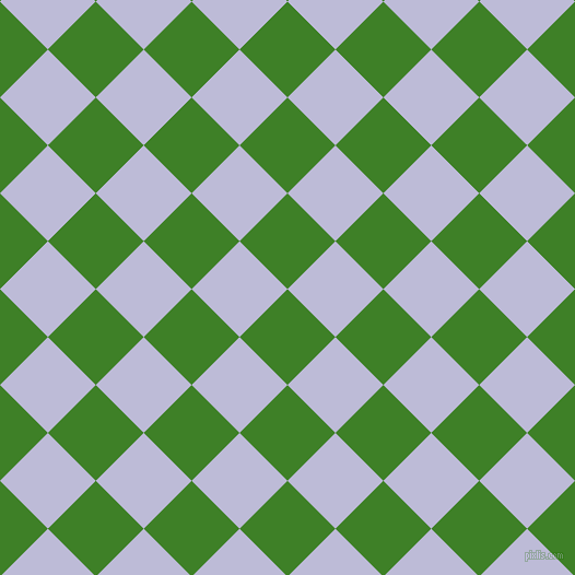 45/135 degree angle diagonal checkered chequered squares checker pattern checkers background, 62 pixel square size, , Bilbao and Lavender Grey checkers chequered checkered squares seamless tileable
