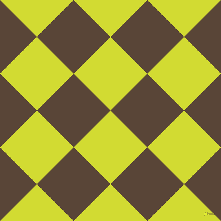 45/135 degree angle diagonal checkered chequered squares checker pattern checkers background, 168 pixel square size, , Bitter Lemon and Brown Derby checkers chequered checkered squares seamless tileable