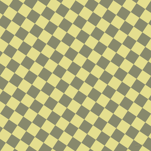 56/146 degree angle diagonal checkered chequered squares checker pattern checkers background, 36 pixel squares size, Bitter and Primrose checkers chequered checkered squares seamless tileable