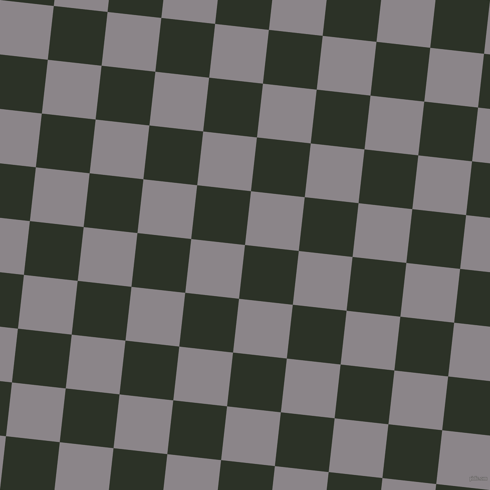 84/174 degree angle diagonal checkered chequered squares checker pattern checkers background, 108 pixel squares size, , Black Forest and Taupe Grey checkers chequered checkered squares seamless tileable