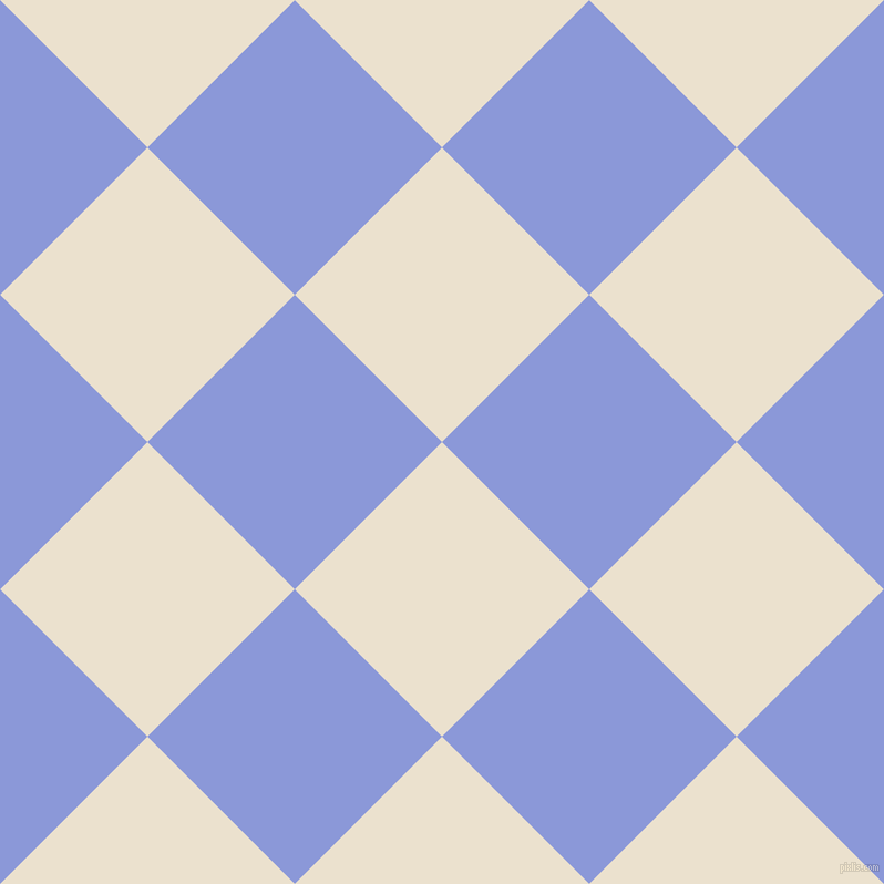 45/135 degree angle diagonal checkered chequered squares checker pattern checkers background, 188 pixel squares size, , Bleach White and Portage checkers chequered checkered squares seamless tileable
