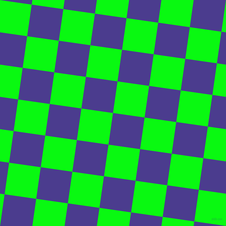 82/172 degree angle diagonal checkered chequered squares checker pattern checkers background, 106 pixel squares size, Blue Gem and Free Speech Green checkers chequered checkered squares seamless tileable