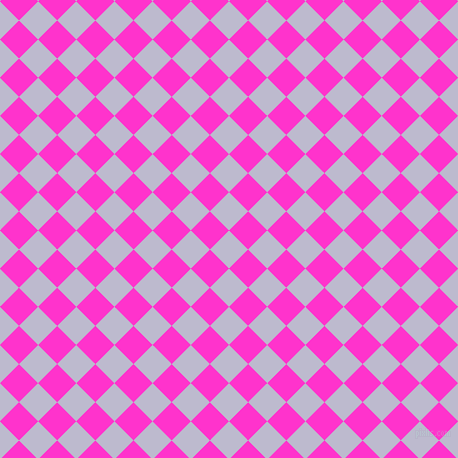 45/135 degree angle diagonal checkered chequered squares checker pattern checkers background, 27 pixel square size, , Blue Haze and Razzle Dazzle Rose checkers chequered checkered squares seamless tileable