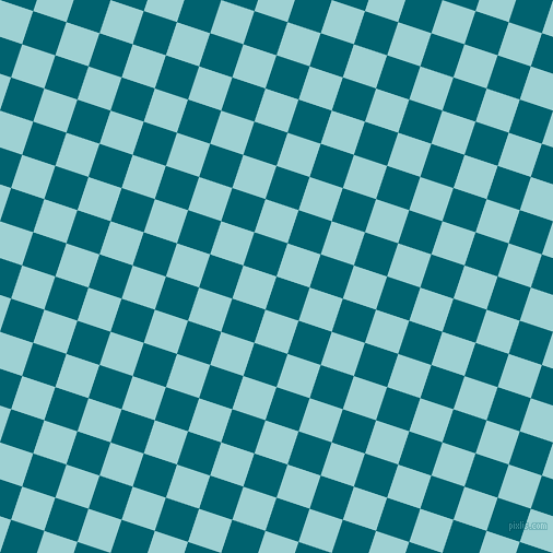 72/162 degree angle diagonal checkered chequered squares checker pattern checkers background, 32 pixel squares size, Blue Lagoon and Morning Glory checkers chequered checkered squares seamless tileable